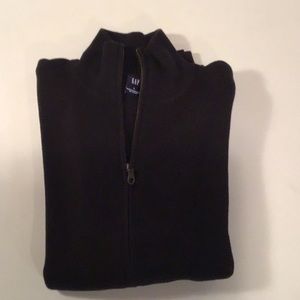 GAP 100% Cotton Zipper Front Cardigan